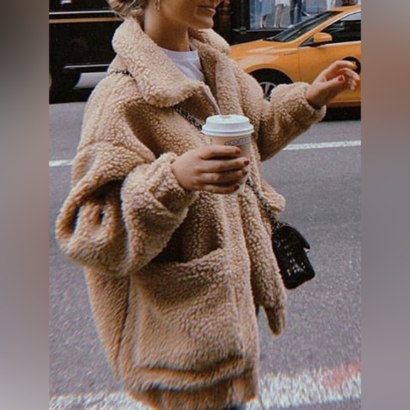 I.AM.GIA Tan Teddy Jacket - Picture 2 of 8